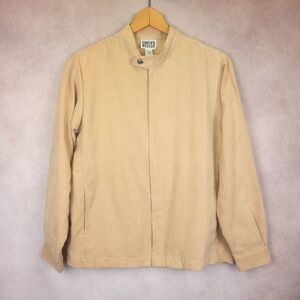 Vintage Chico's Tan Zippered Jacket Size 1